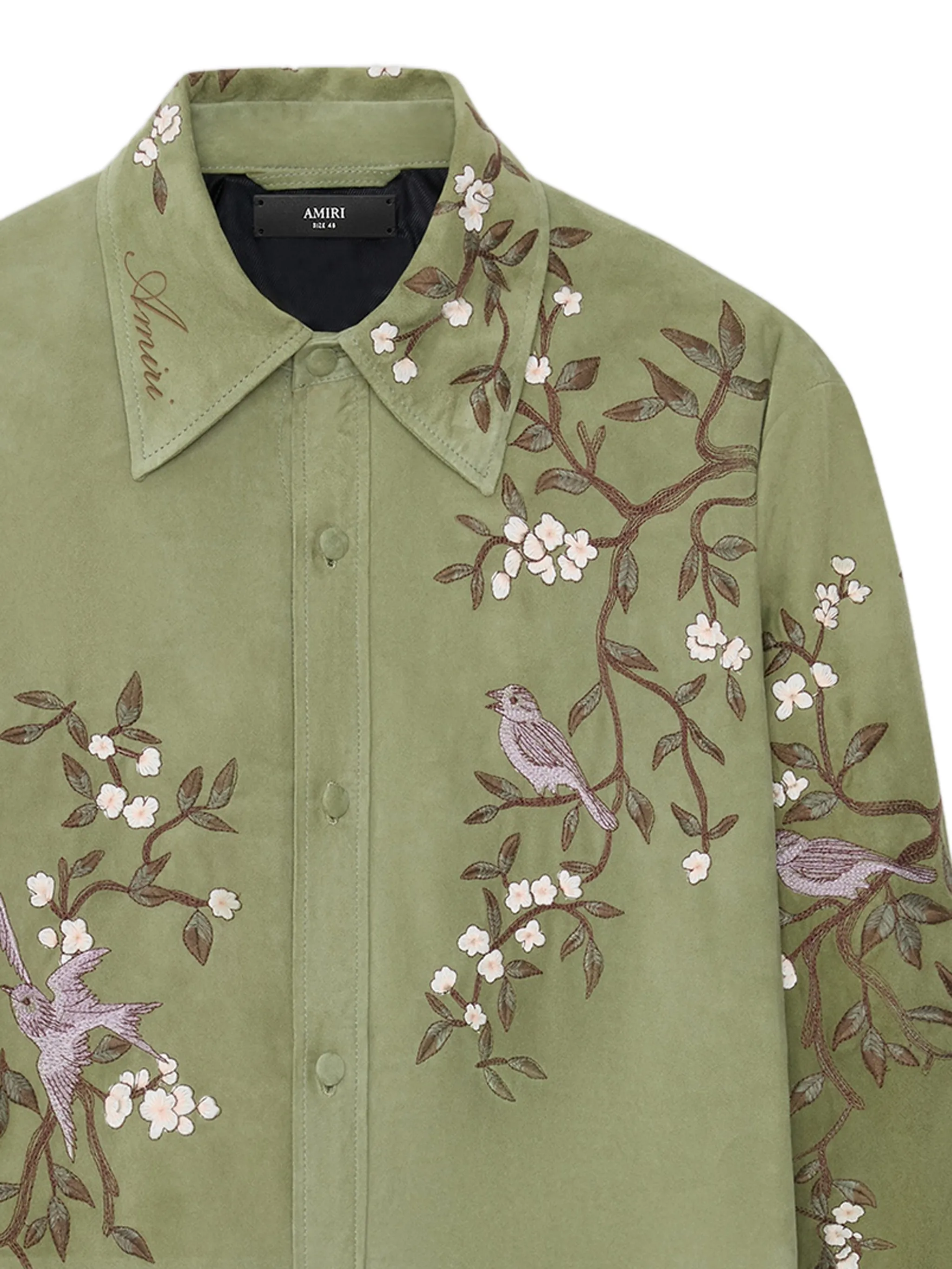AMIRI floral-print long-sleeve shirt