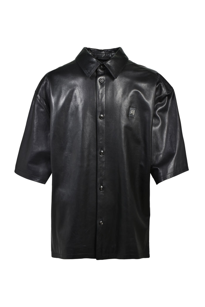 AMIRI MA Oversized Leather Shirt