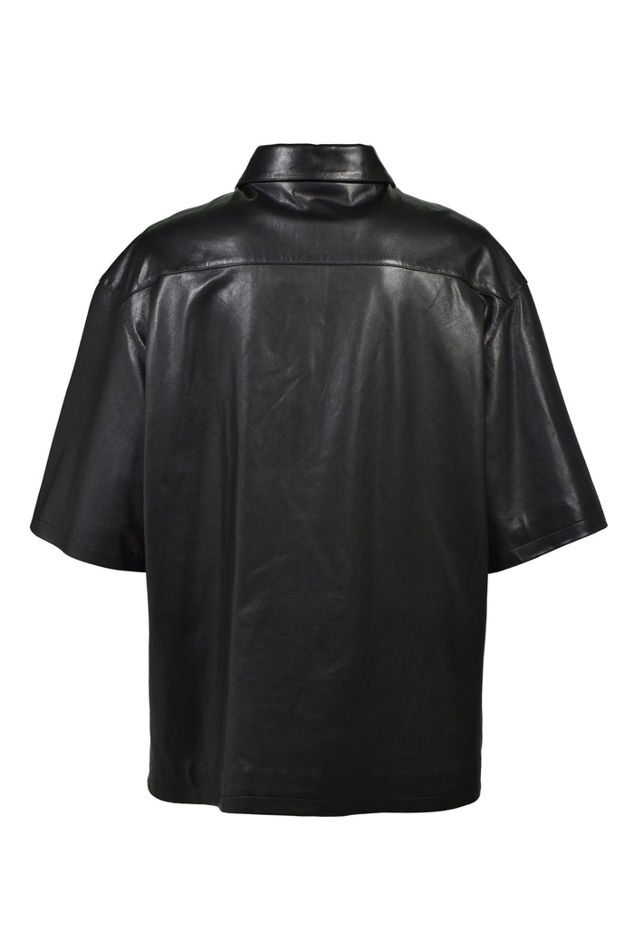 AMIRI MA Oversized Leather Shirt