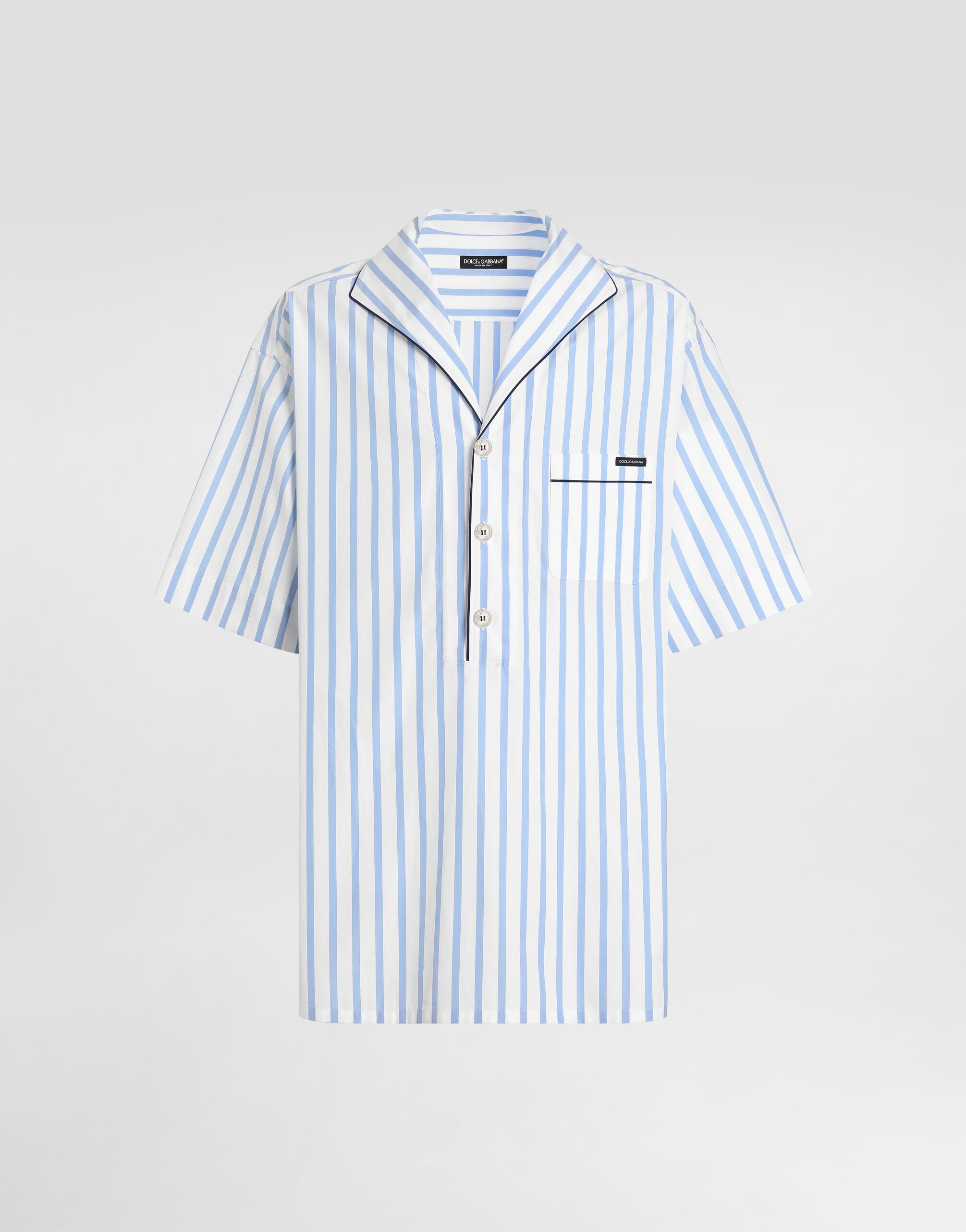 D&G Striped poplin shirt