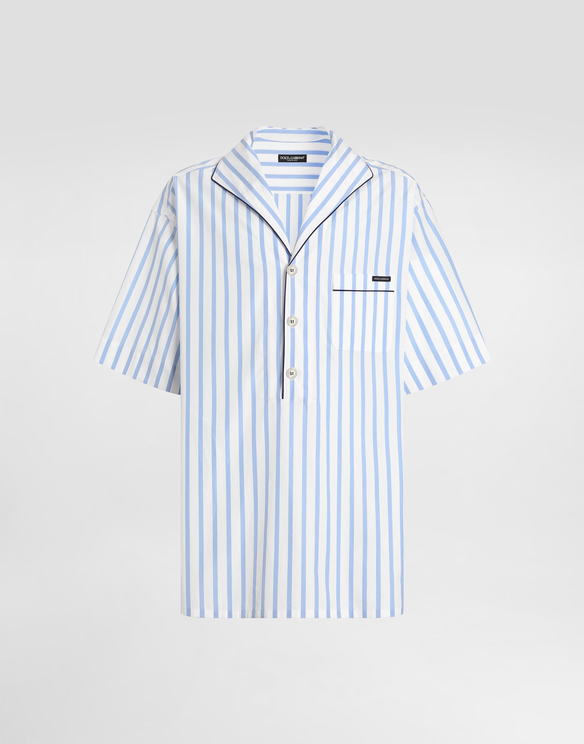 D&G Striped poplin shirt