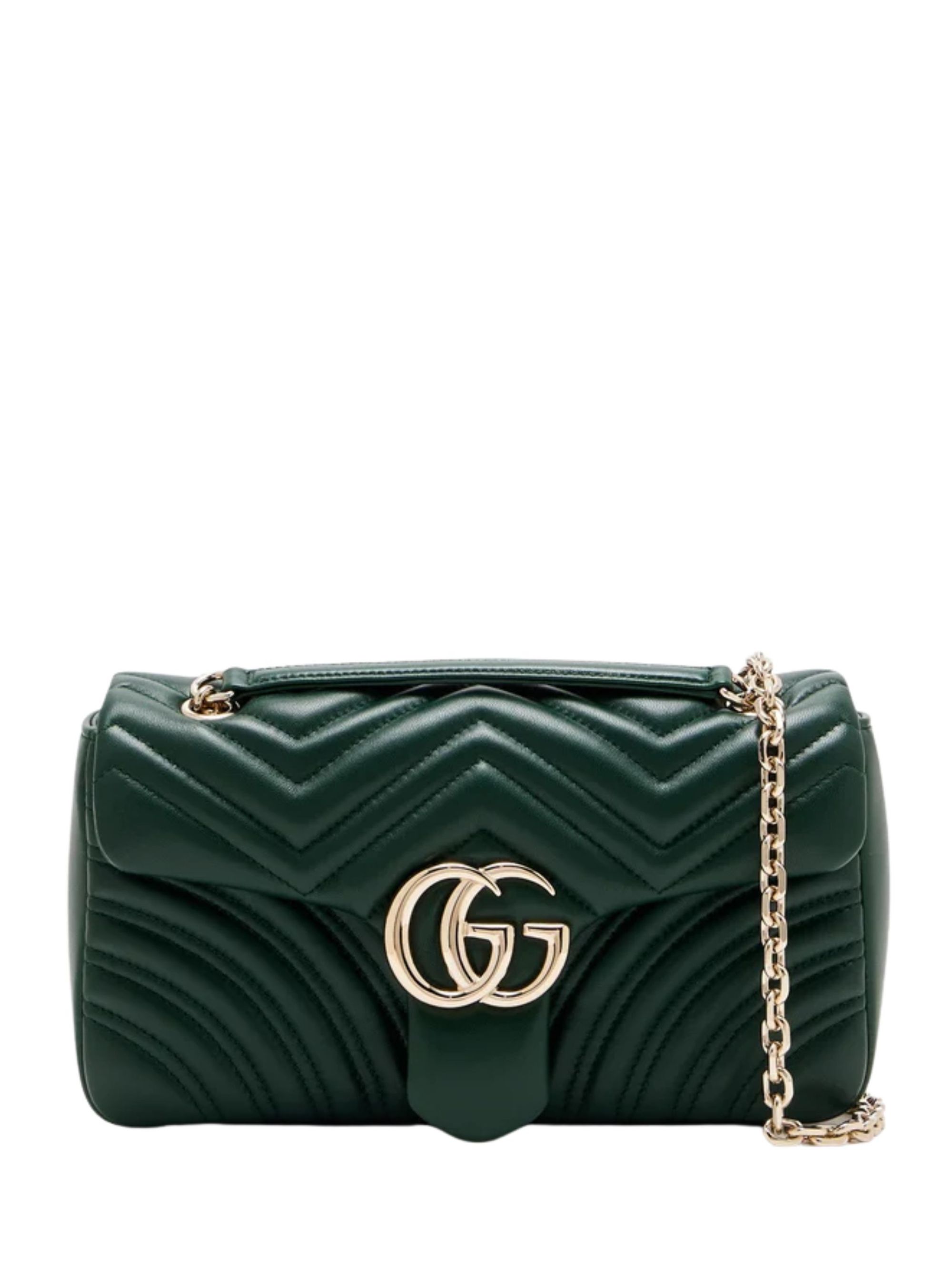 GG Marmont medium shoulder bag Green